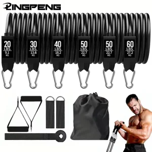 Resistance Bands Set, Exercise Bands With Carry Bag